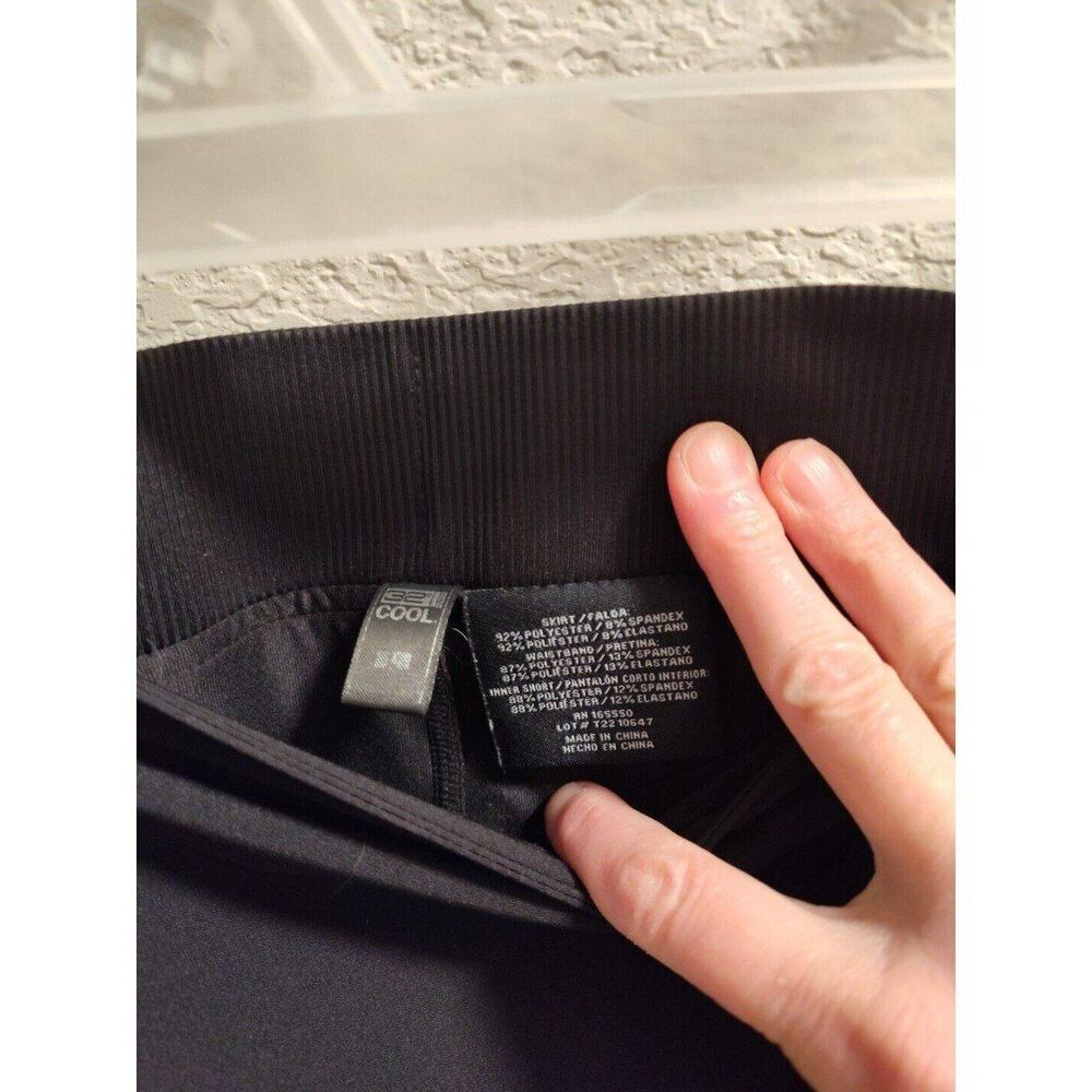 32 Degrees Cool Black Mini Skort Activewear Women's XXL With Pockets - Picture 5 of 6